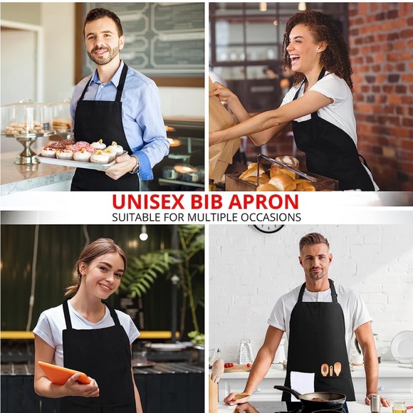 Utopia | adjustable neck bib aprons set of 2 - Picture 2 of 3